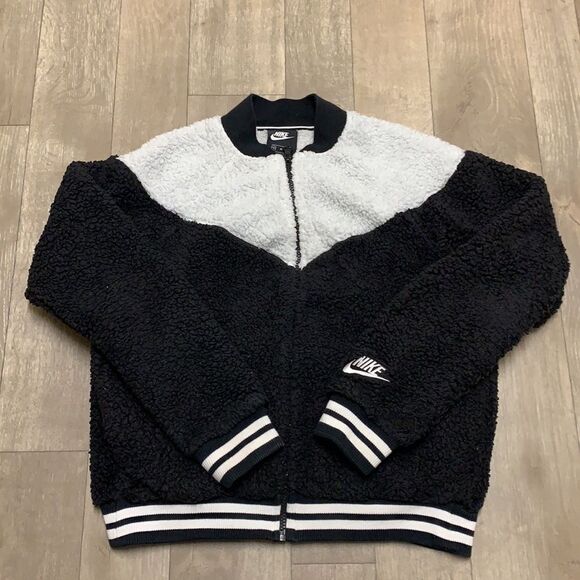 Womens Nike‎ Sherpa Full Zip Jacket - Picture 1 of 7